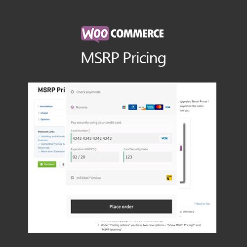 WooCommerce MSRP मूल्य निर्धारण