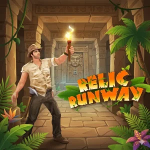 Relic Runway is a thrilling running adventure; escape the monster, avoid obstacles in the ancient temple, and collect treasures to upgrade your character.